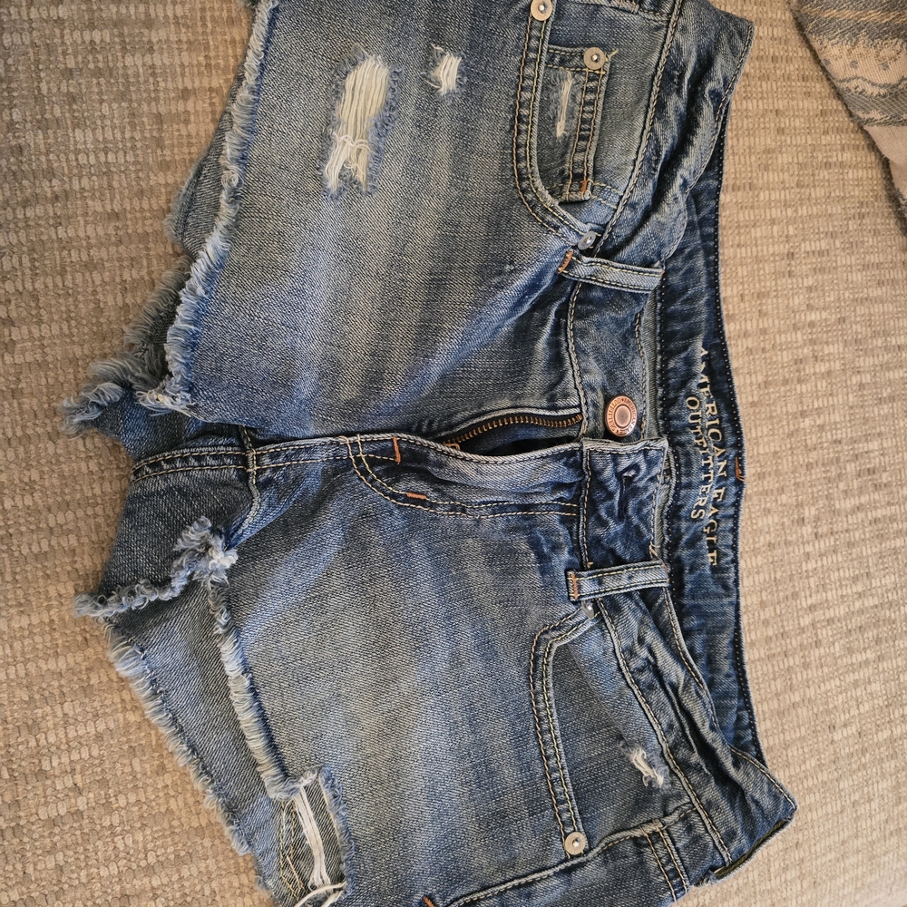 American Eagle Outfitters Blue Jean Shorts